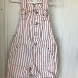 Gap Demin stripped overalls